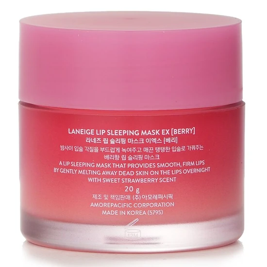 Laneige Lip Sleeping Mask EX Berry 4 x 20g