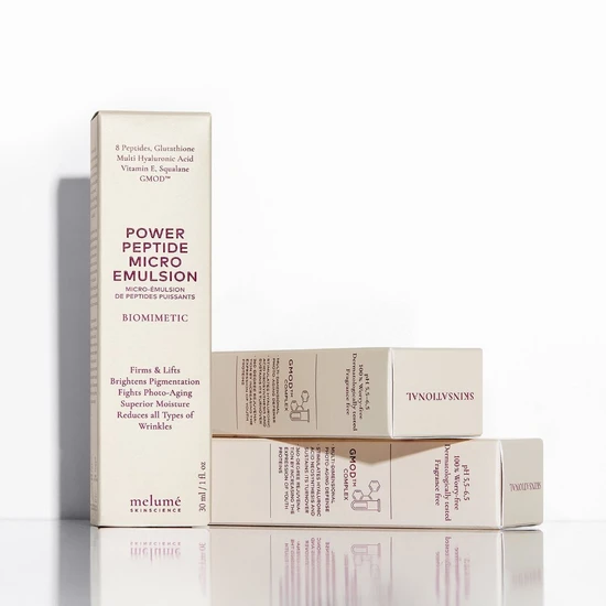 Melume Skinscience Power Peptide Micro Emulsion Moisturiser