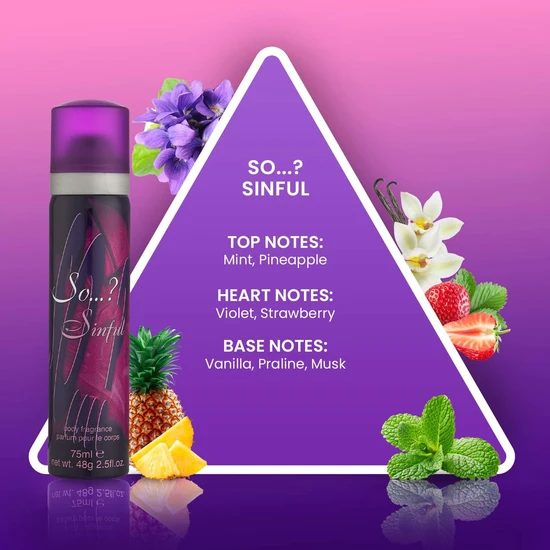 SO...? Sinful Body Fragrance 75ml