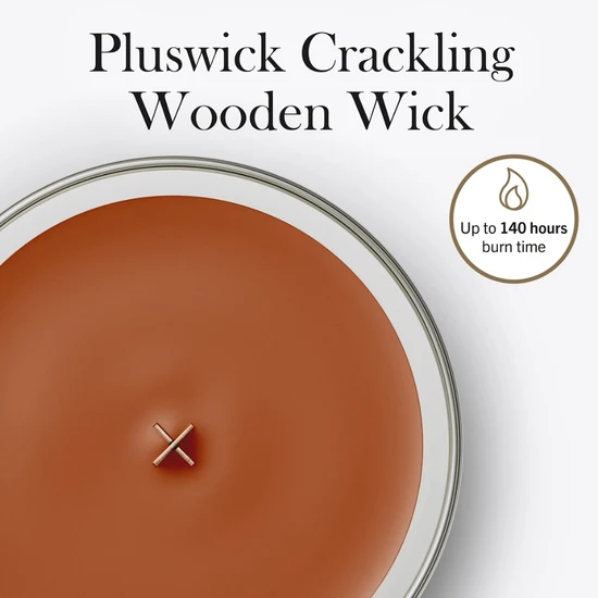 WoodWick Vanilla Embers Trilogy Large Hourglass Candle