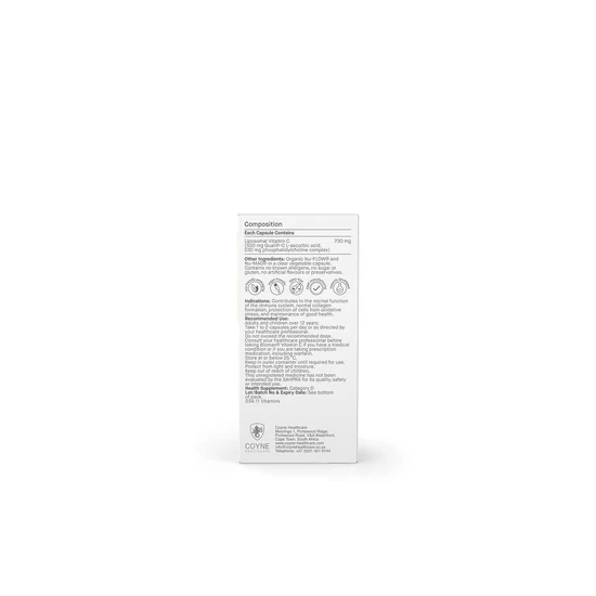 Coyne Healthcare Biomax Vitamin C Liposomal Caps 60 Capsules
