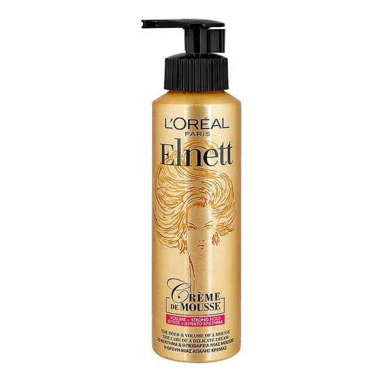 L'Oréal Professionnel Elnett Satin Volume Creme De Mousse 200ml