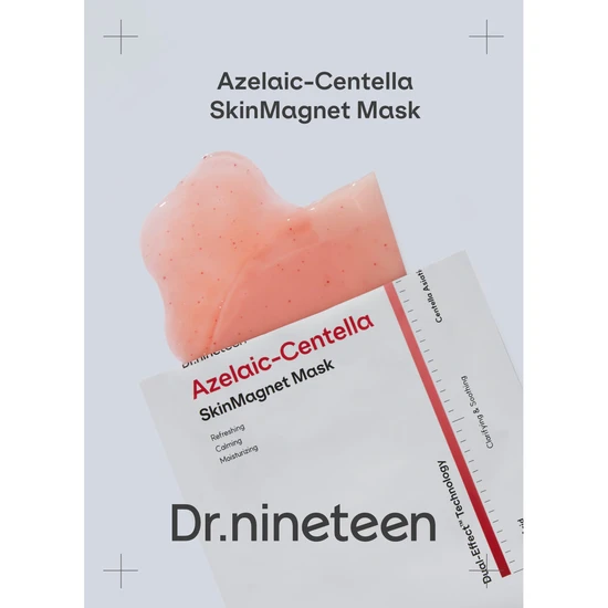 Dr.nineteen Azelaic-Centella SkinMagnet Mask 4 Masks