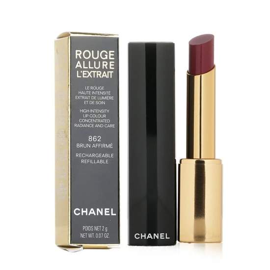 CHANEL Rouge Allure L'extrait Lipstick 862 Brun Affirme
