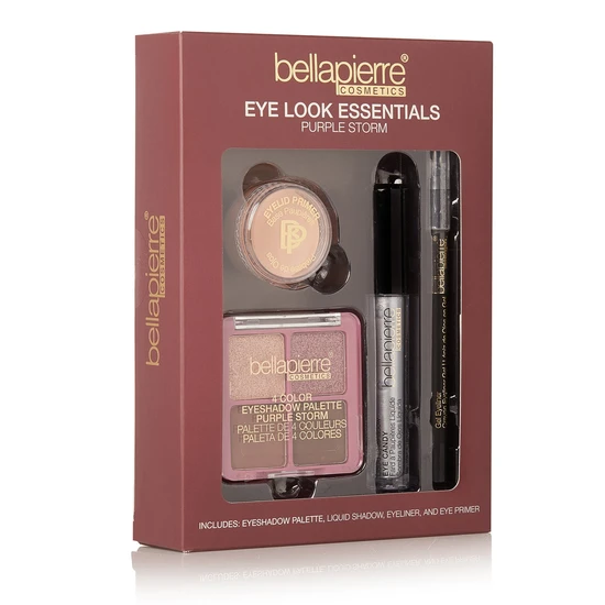 Bellápierre Cosmetics Eye Look Essentials Kit Purple Storm