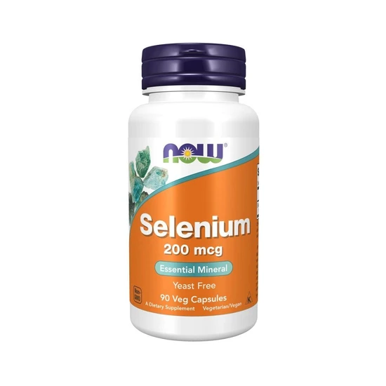 NOW Foods Selenium 200mcg Capsules 90 Capsules