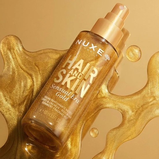 Nuxe Sensual Era Gold Body & Hair Shimmery Fragrant Mist 100ml