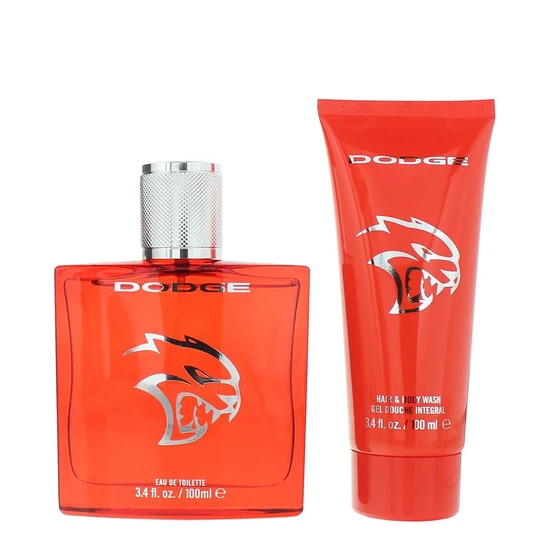 Dodge Hellcat Eau De Toilette 100ml Gift Set 100ml & 100ml Body Lotion