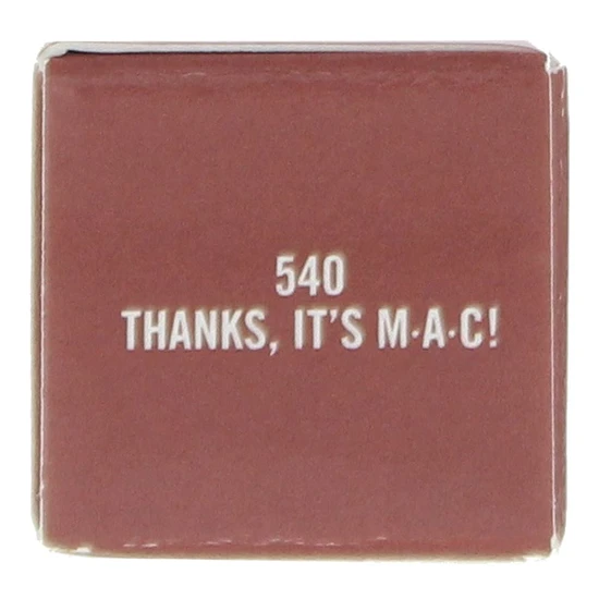 MAC Lustreglass Lipstick 540 Thanks, It's Mac