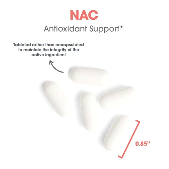 Allergy Research Group NAC N-Acetyl-L-Cysteine 500mg Tablets 120 Tablets