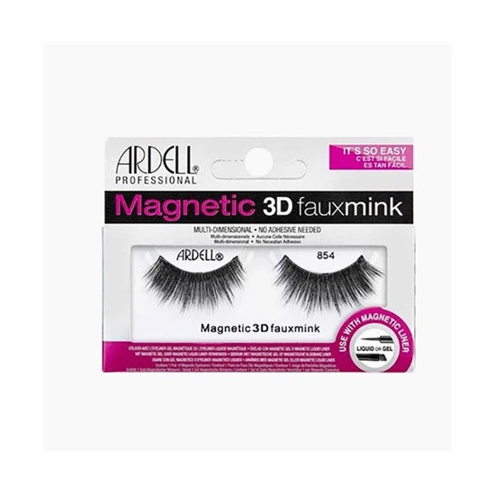 Ardell Strip Magnetic 3d Fauxmink Eyelashes 854
