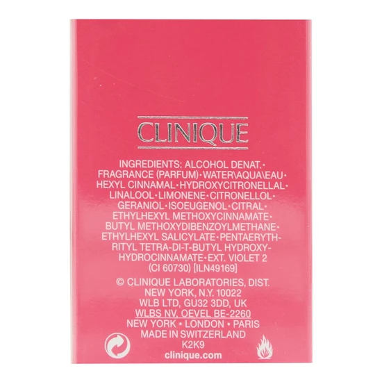 Clinique Happy Heart Perfume 50ml