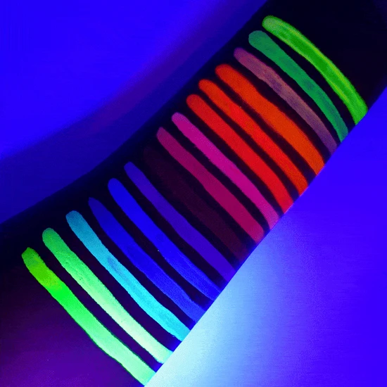 Glisten Cosmetics UV Rainbow 15 Pan Palette