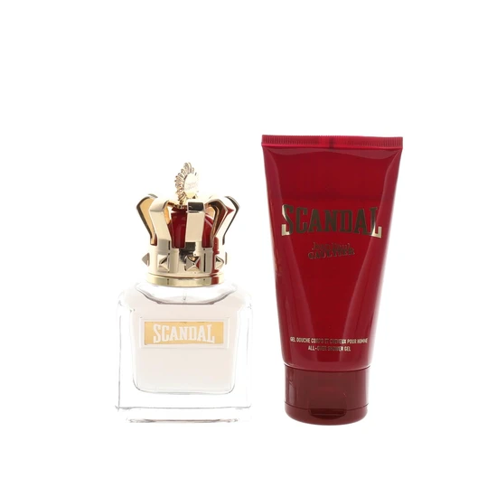 Jean Paul Gaultier Scandal Pour Homme Gift Set 50ml Eau De Toilette + 75ml Shower Gel