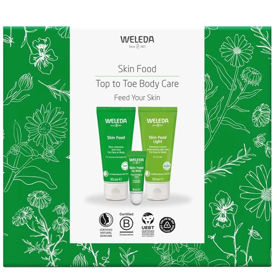 Weleda Skin Food Top To Toe Body Gift Set
