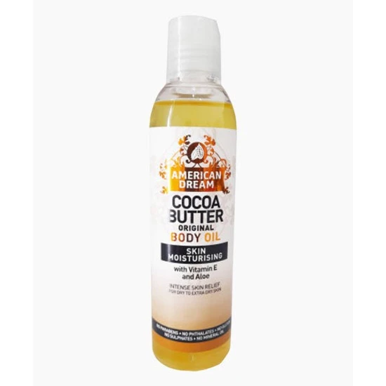 American Dream Cocoa Butter Original Skin Moisturising Body Oil 200ml