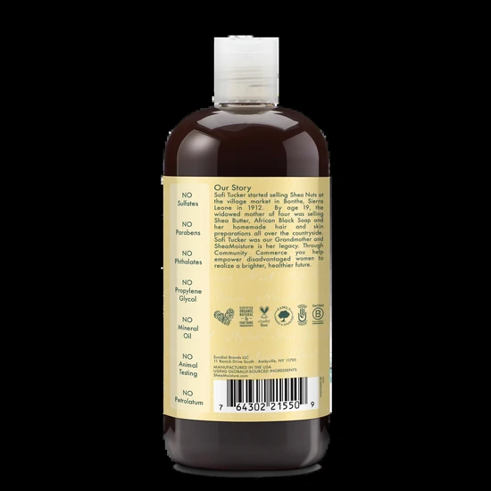 Shea Moisture Black Castor Oil Shampoo
