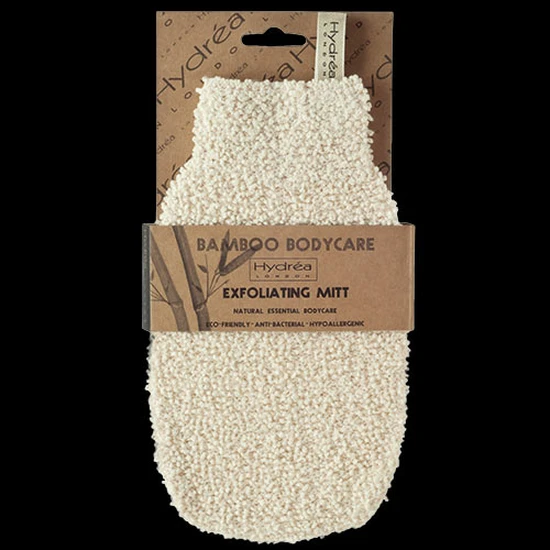 Hydrea London Bamboo Gentle Exfoliating Mitt