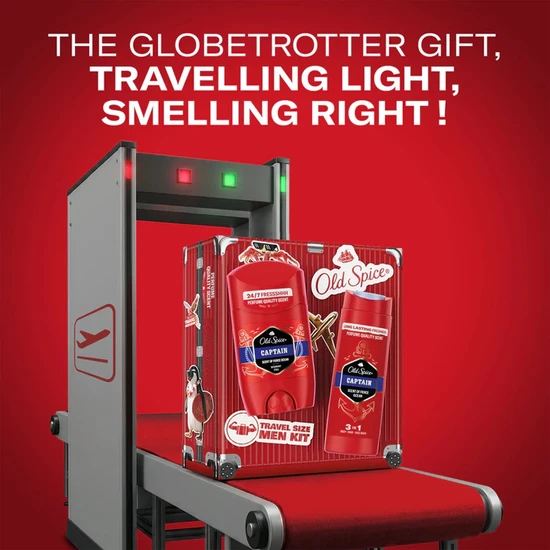 Old Spice Captain Travel Size Men Gift Set