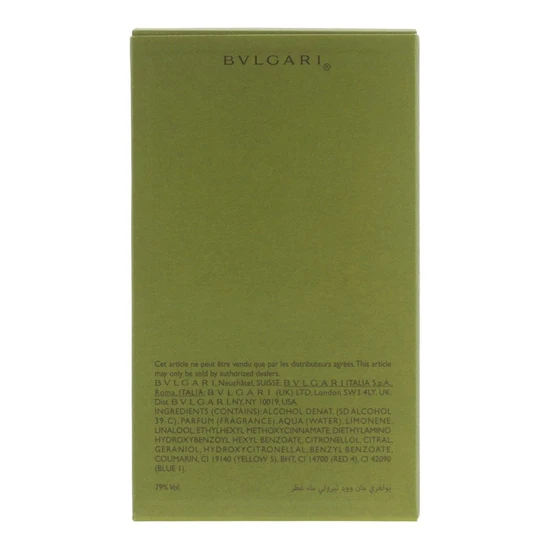 Bvlgari Man Wood Neroli Eau De Parfum 60ml