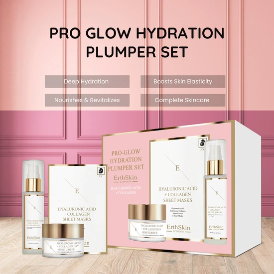 Erth Skin London Pro-Glow Hydration Plumper Gift Set
