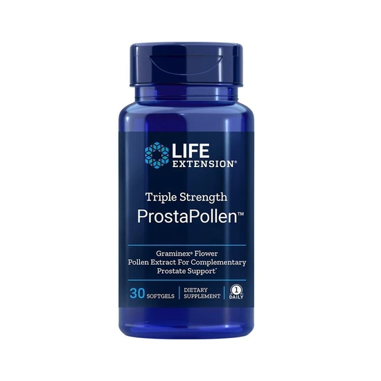 Life Extension ProstaPollen Triple Strength Softgels 30 Softgels