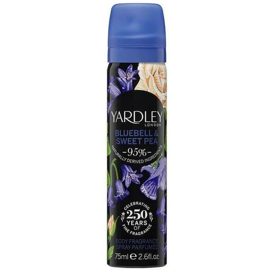 Yardley English Bluebell & Sweet Pea Body Spray 75ml