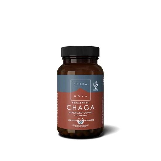 Terranova Fermented Chaga Capsules 50 Capsules