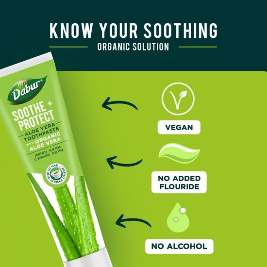 Dabur Soothe Protect Aloe Vera Toothpaste 100ml
