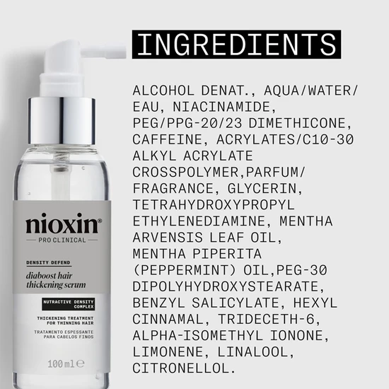 Nioxin Density Defend Dia Boost Hair Thickening Serum 100ml