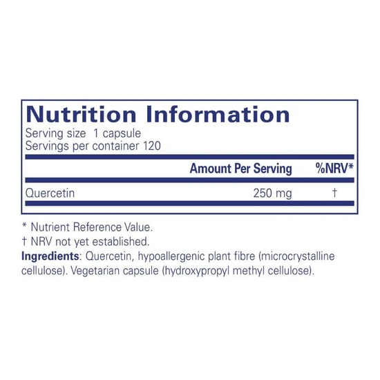 Pure Encapsulations Quercetin Capsules 120 Capsules