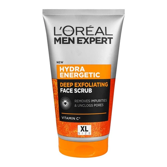 L'Oreal Paris Men Expert Hydra Energetic Deep Exfoliating Face Scrub Vitamin C 150ml