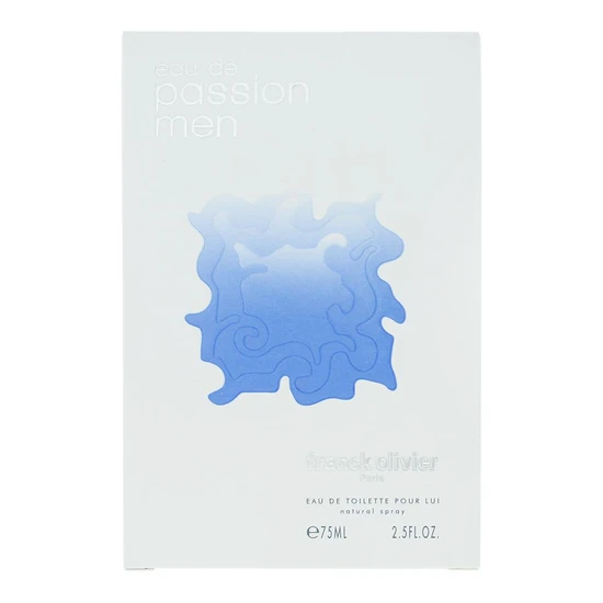 Franck Olivier Eau De Passion Men Eau De Toilette 75ml