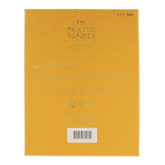 Alexandre.J The Art Deco Collector The Majestic Vanilla Eau De Parfum 100ml