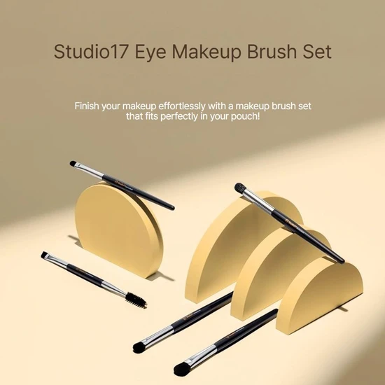 STUDIO17 Eye Makeup Brush Set 5pcs