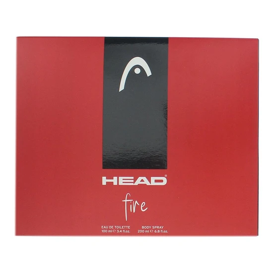 Head Fire Eau De Toilette 100ml + Deodorant Spray 200ml Gift Set 100ml