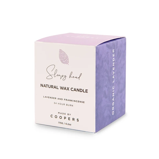 Made By Coopers Sleepy Head Natural Scented Candle 175g