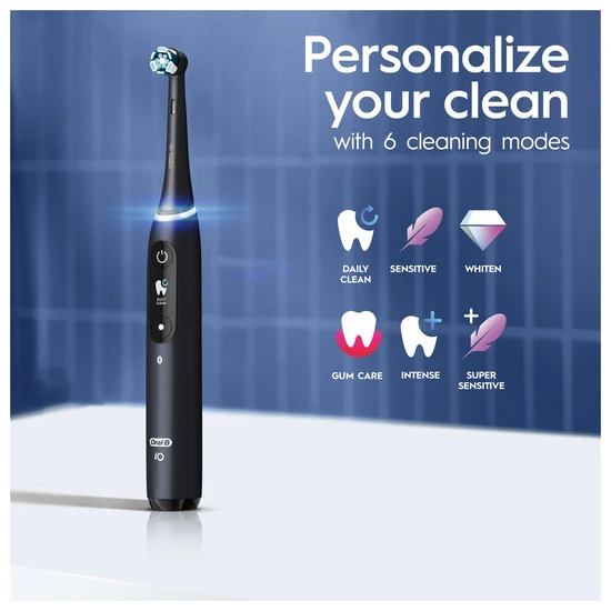 Oral B iO 8 Black Electric Toothbrush Limited Edition