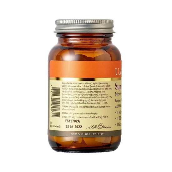 Udo's Choice Super 5 Microbiotics Lozenges 60 Lozenges