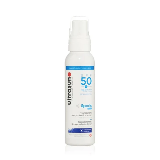 Ultrasun SPF 50 Sports Transparent Sun Protection Spray 150ml