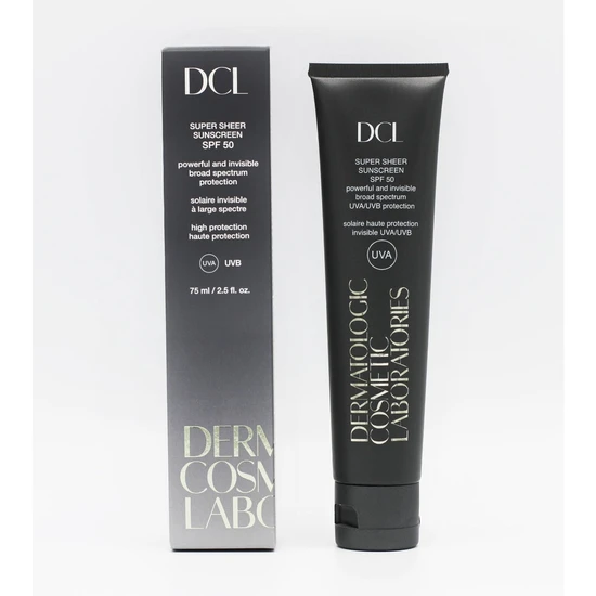 DCL Super Sheer Sunscreen SPF 50 75ml
