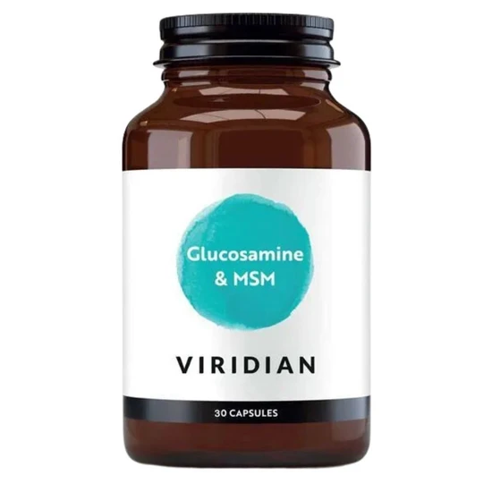 Viridian Glucosamine With MSM Veg Caps 30 Capsules