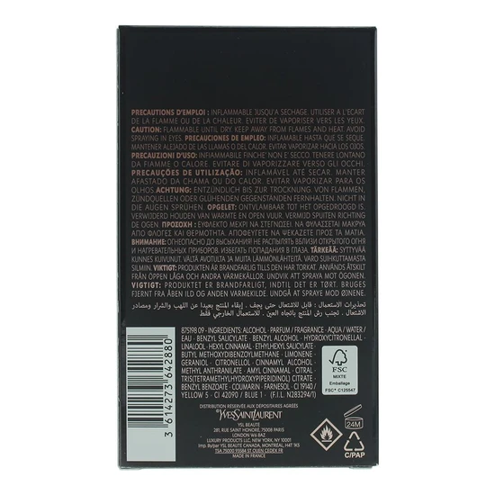 Yves Saint Laurent Black Opium Illicit Green Eau De Parfum 75ml