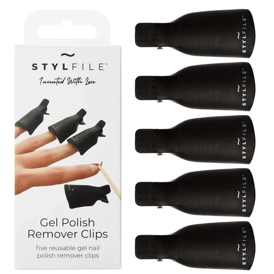 Stylpro Gel Nail Polish Remover Clips x5