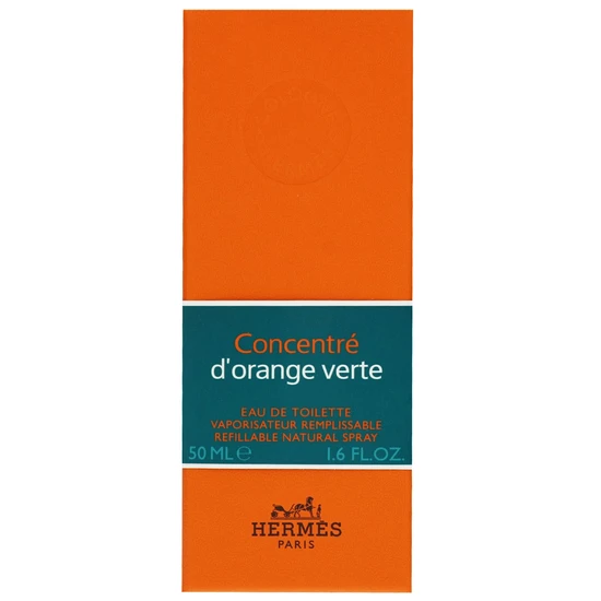 Hermès Concentre D'Orange Verte Eau De Toilette 50ml