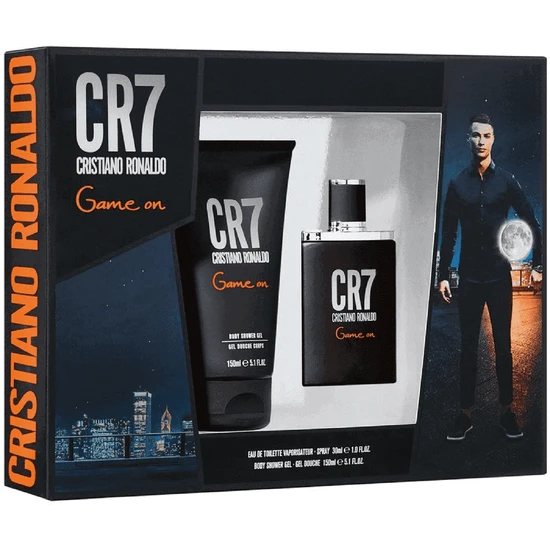 Cristiano Ronaldo CR7 Game On Gift Set 30ml Eau De Toilette + 100ml Shower Gel