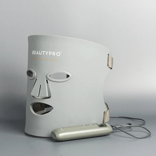 BeautyPro Photon LED Light Therapy Facial Mask Grey