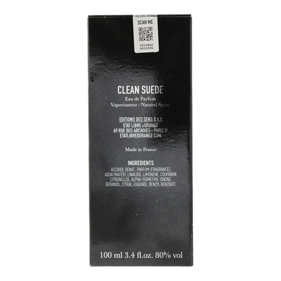 Etat Libre d'Orange Clean Suede Eau De Parfum 100ml