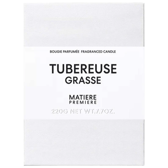 Matiere Premiere Tubereuse Grasse Fragranced Candle 220g
