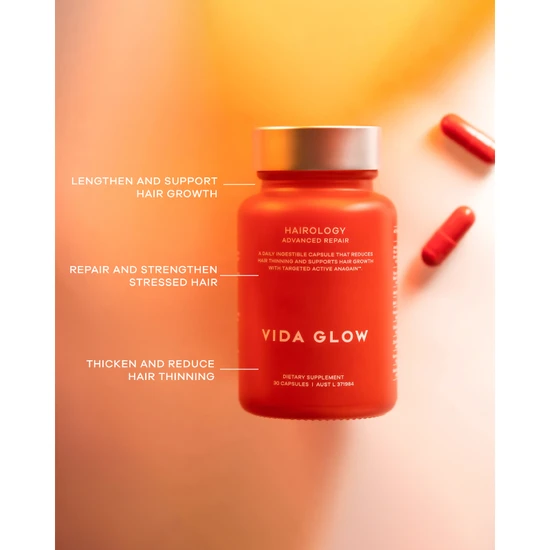 Vida Glow Hairology x30 Capsules
